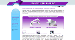 Desktop Screenshot of lichtkuppelshop.de